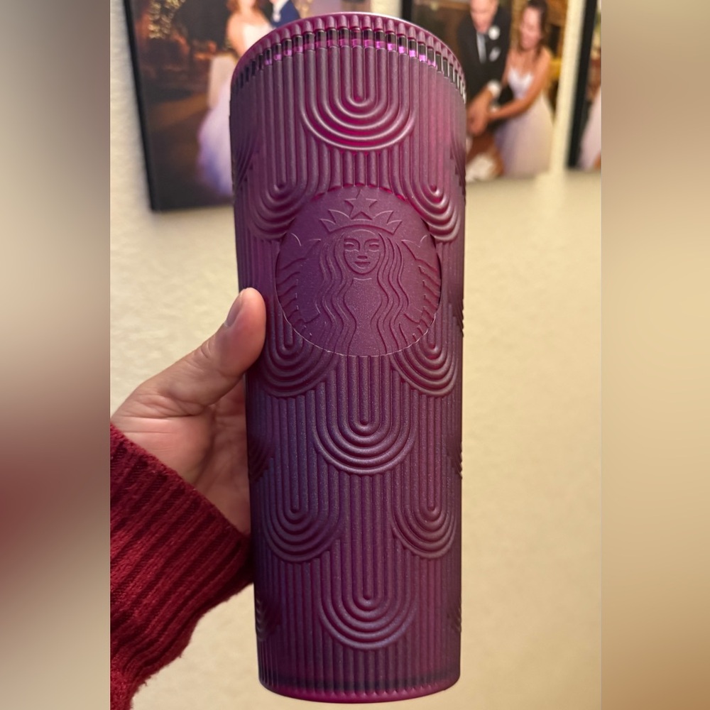 Starbucks Textured Plum Tumbler